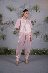 Soft Embrace – Ivory White Embroidered Co-ord Set in Cotton- Set of 2