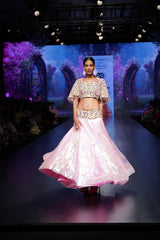 Garden Spree – Floral Organza Lehenga Choli