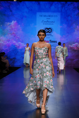 Rose Mist – Embroidered Party Gown India