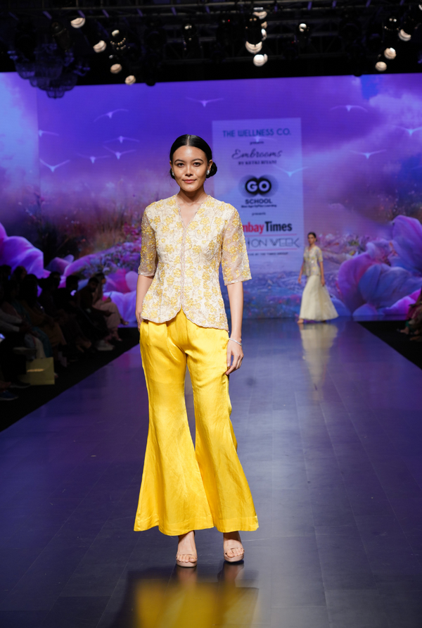 Marigold Bloom – Yellow Floral Indian Festive Co-ord Set