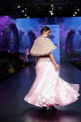 Garden Spree – Floral Organza Lehenga Choli